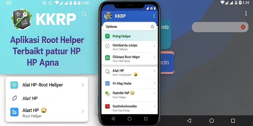 Tampilan antarmuka KKRP yang intuitif dan mudah digunakan.