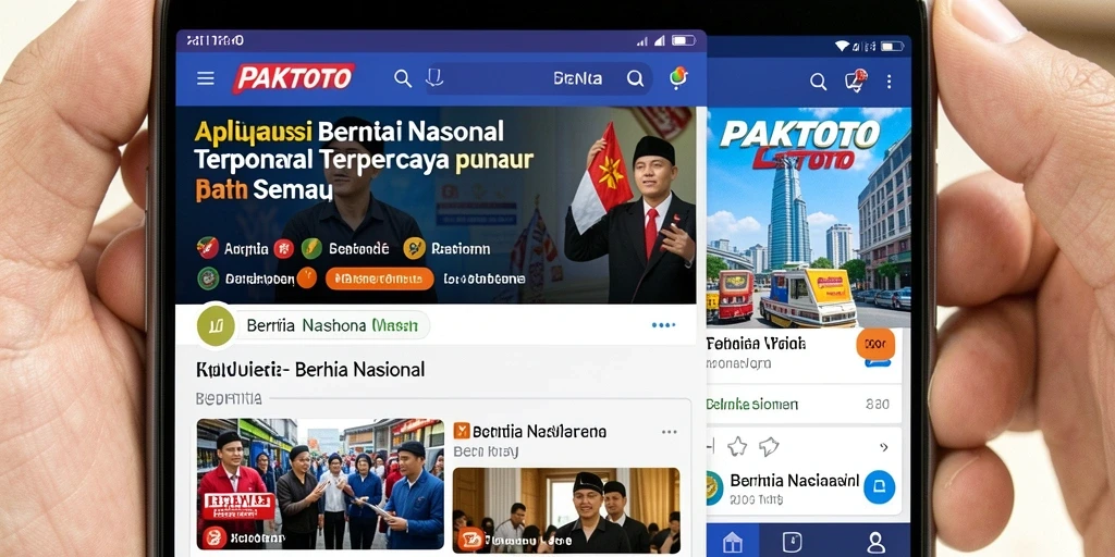 Tampilan antarmuka PAKTOTO yang informatif dan intuitif.