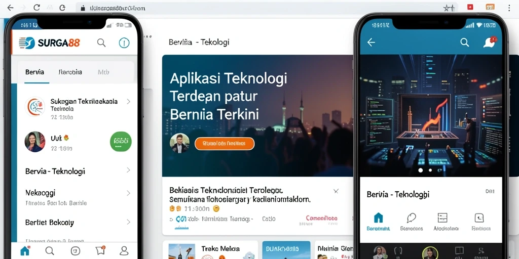 Antarmuka SURGA88 yang menarik dan fungsional.